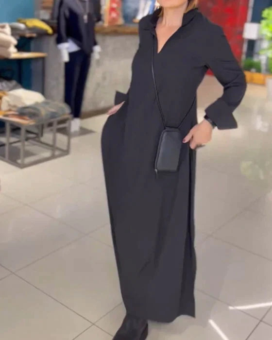 Elise™ – Élégante et confortable robe longue