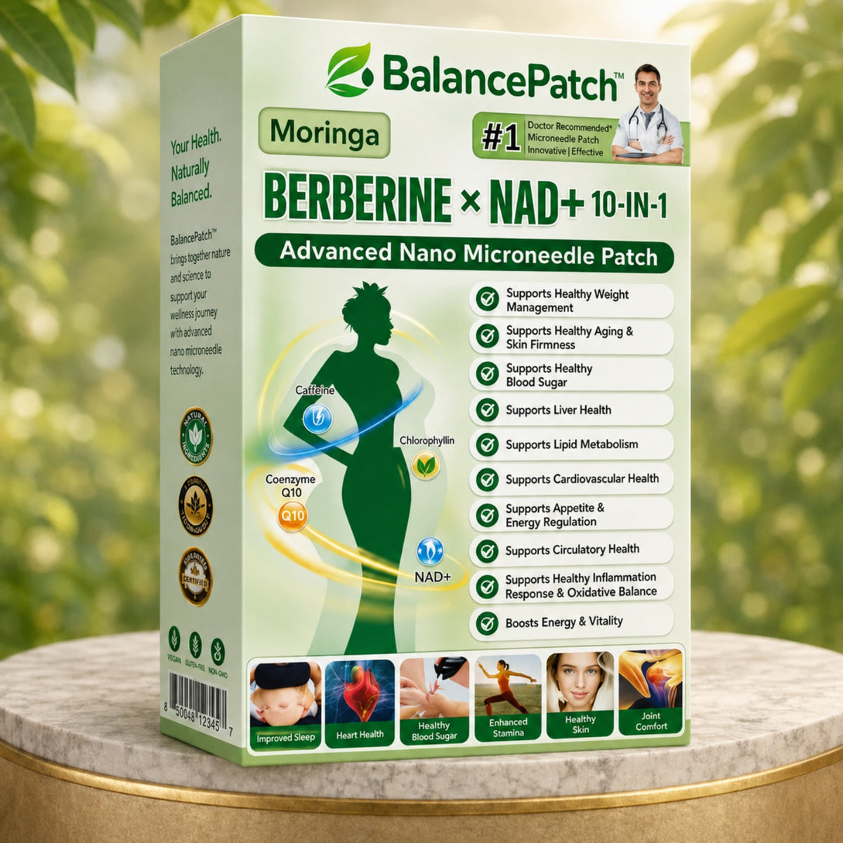 BalancePatch™ | Soutien pour le corps – sans comprimés ni injections
