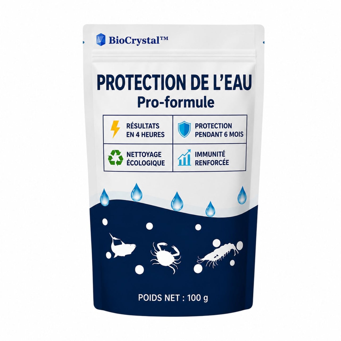 BioCrystal™ Purificateur D’Eau | Une Eau Cristalline En 24 Heures !