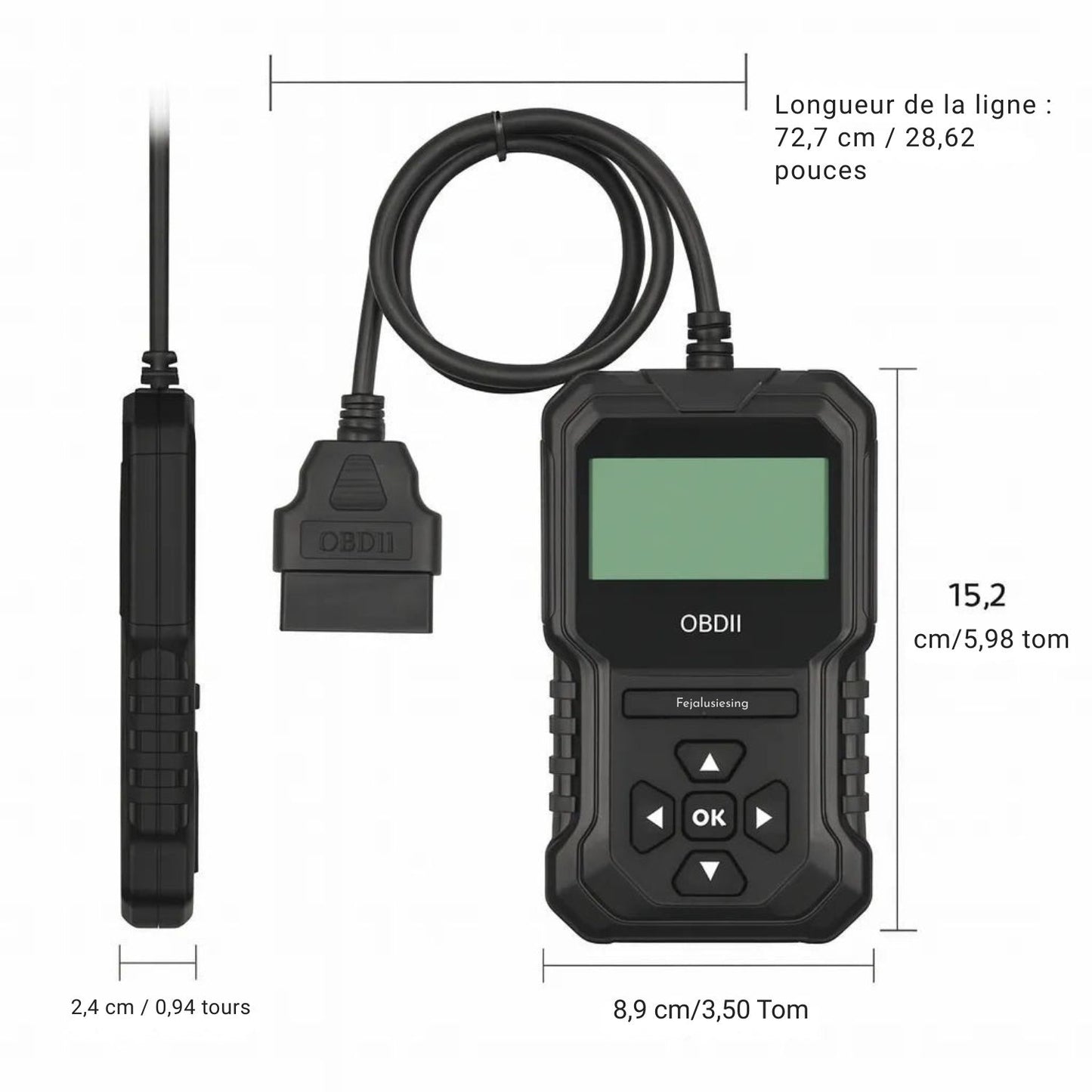 DiagnoPro™ | Scanner de diagnostic OBD2 pour une détection rapide des pannes et un diagnostic précis du véhicule