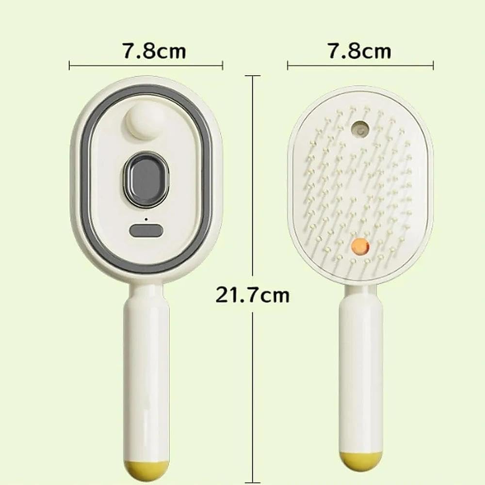 SleekMist™ Pro Brosse Lissante Rechargeable avec Peigne Démêlant Intégré