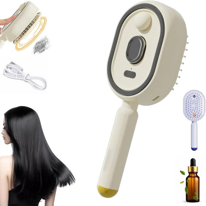 SleekMist™ Pro Brosse Lissante Rechargeable avec Peigne Démêlant Intégré