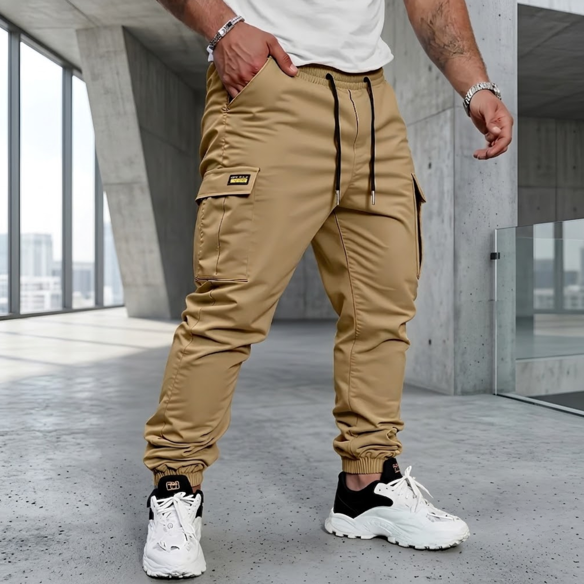 CargoEase™ | Le confort d’un jogging, l’élégance en plus