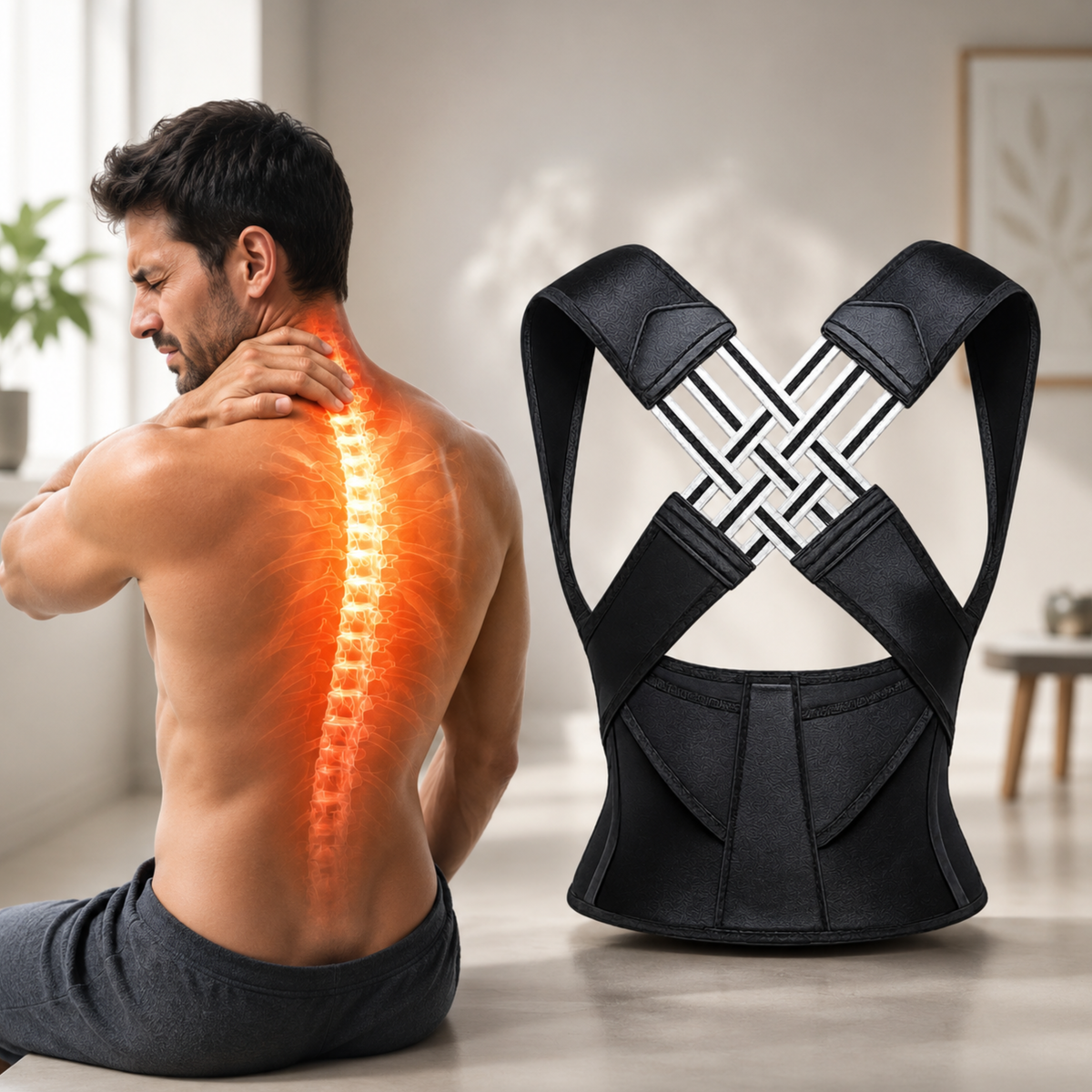 PosturEase™ | Correcteur de posture – Pour une posture plus droite