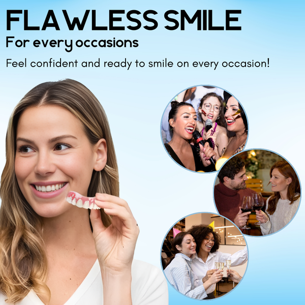 Achetez 1, Recevez 1 Gratuit | SmileFit™ Silicone-Reline Set - Confort Durable, Ajustement Parfait et Un Sourire Éclatant ! - Science Factory FR
