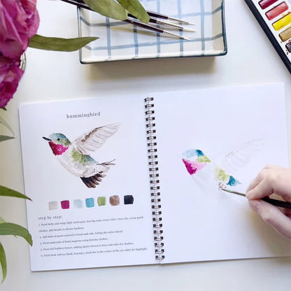 AquaRêve™ | Libérez votre créativité avec notre livre d’aquarelle ludique !