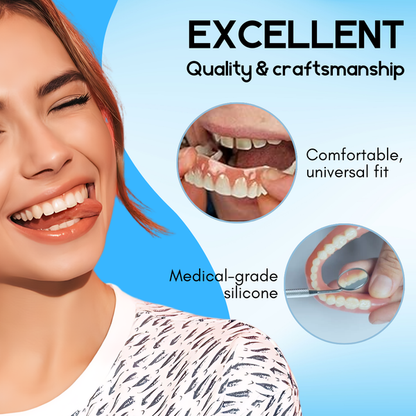 Achetez 1, Recevez 1 Gratuit | SmileFit™ Silicone-Reline Set - Confort Durable, Ajustement Parfait et Un Sourire Éclatant ! - Science Factory FR