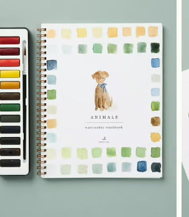 AquaRêve™ | Libérez votre créativité avec notre livre d’aquarelle ludique !