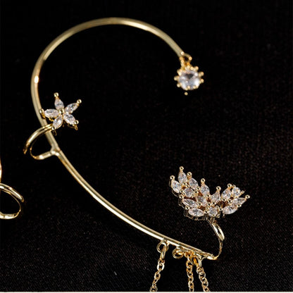 Celestelle™ – Boucles d’Oreilles Papillon & Fleur à Pampilles (50% de Réduction) - Science Factory FR