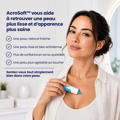 AcroSoft™ | Une peau lisse en seulement 4 jours