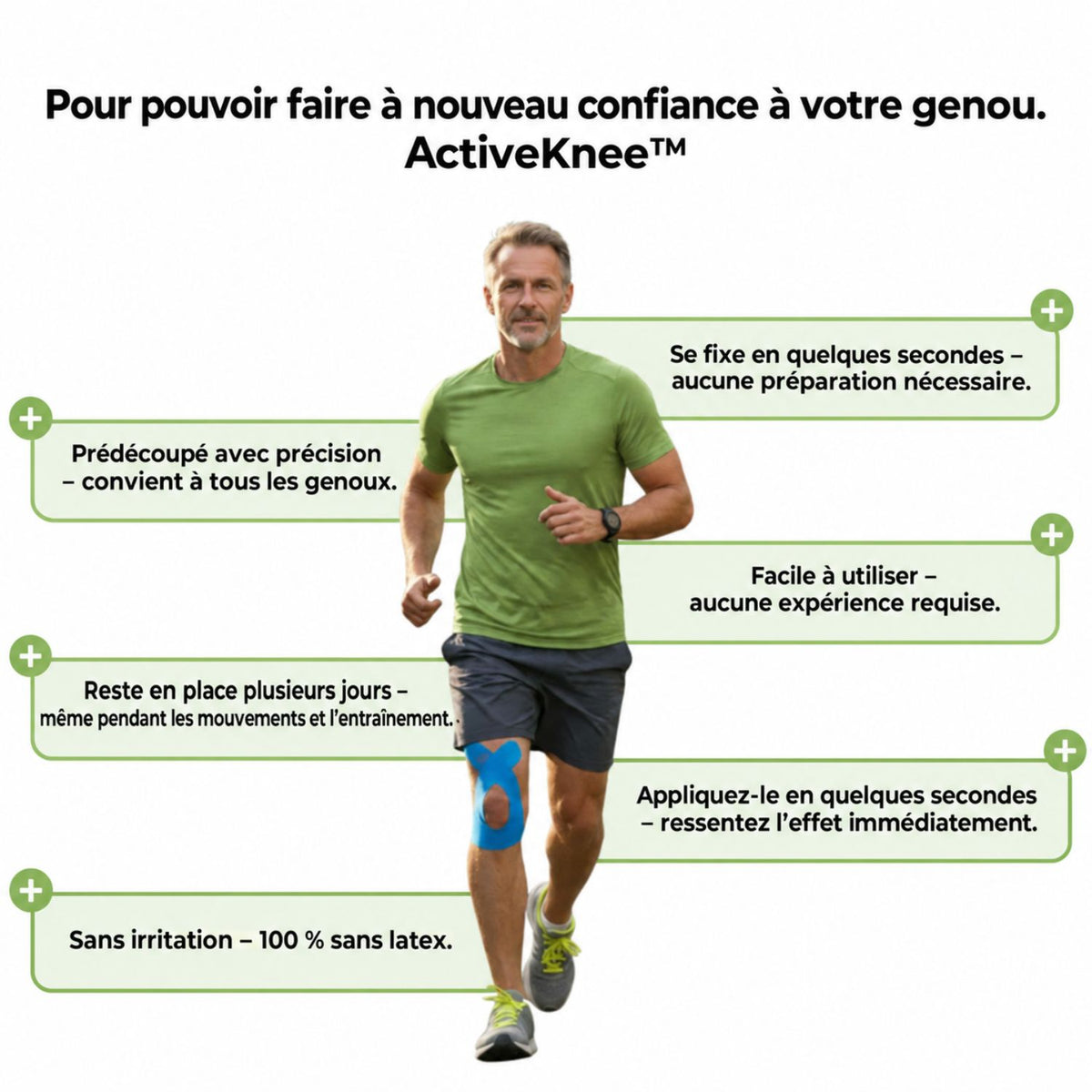 ActiveKnee™ | Maintien stable et liberté de mouvement