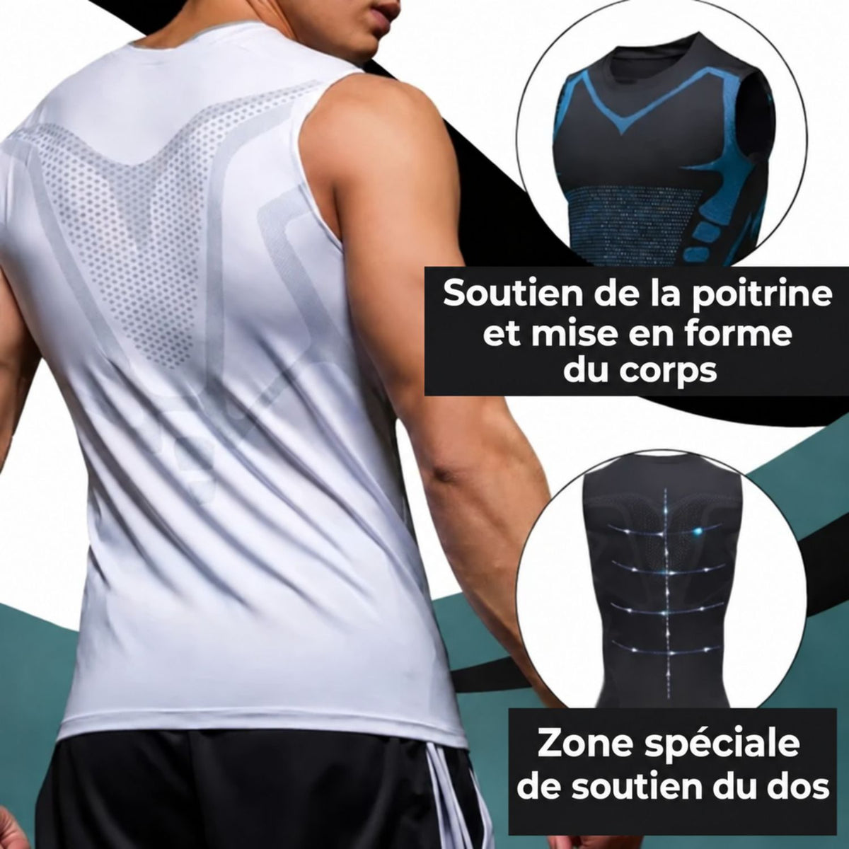 AlignVest™ | Dites adieu à la mauvaise posture et aux rondeurs indésirables.
