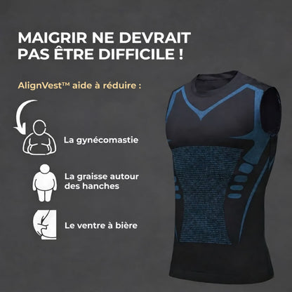 AlignVest™ | Dites adieu à la mauvaise posture et aux rondeurs indésirables.