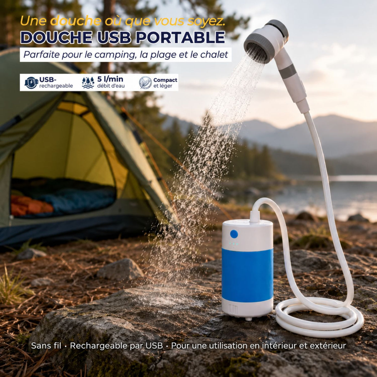 AquaJet™ | Kit complet avec tuyau et embouts