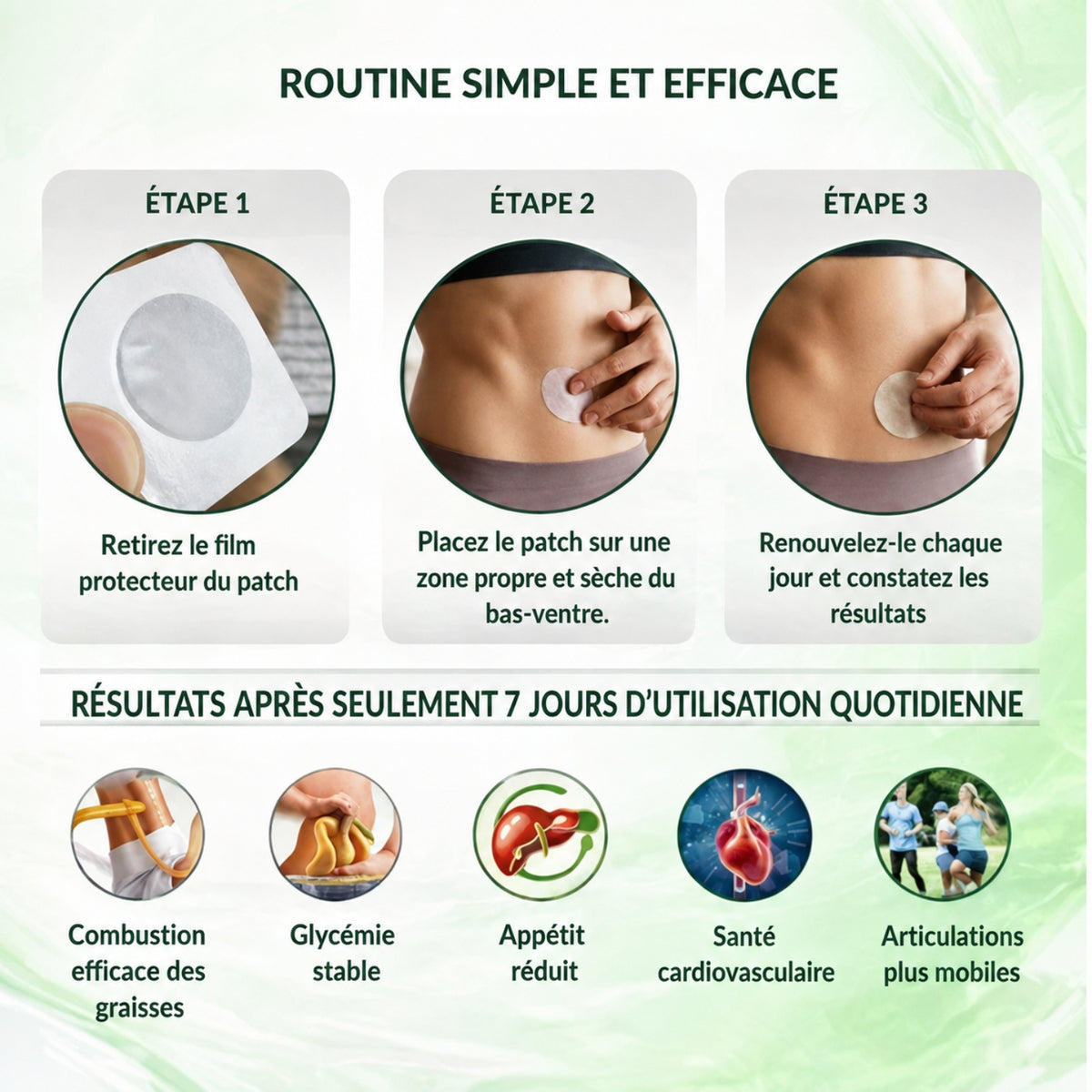 BalancePatch™ | Soutien pour le corps – sans comprimés ni injections