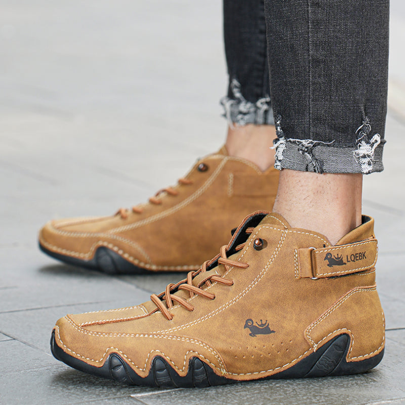 ComfortStep™ - Chaussure Pieds Nus en Cuir Véritable avec Confort Ultime et Semelle Antidérapante