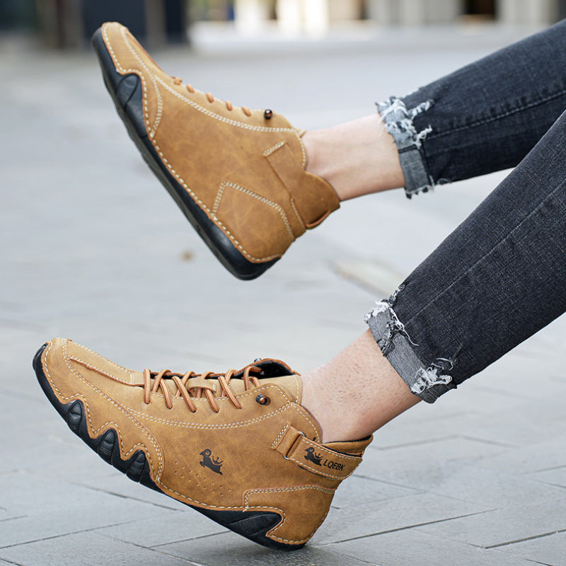 ComfortStep™ - Chaussure Pieds Nus en Cuir Véritable avec Confort Ultime et Semelle Antidérapante