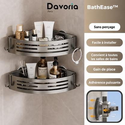 BathEase™ | Organisez votre salle de bains en quelques seconde
