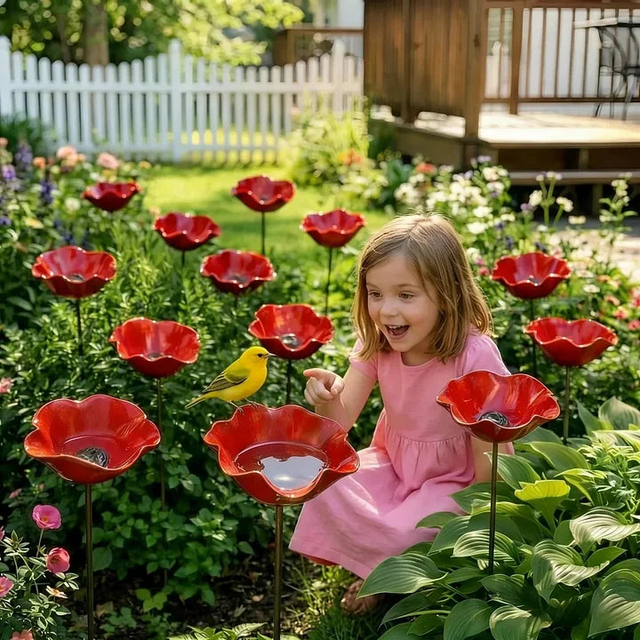 50 % DE RÉDUCTION | BloomNest™ Fleur Métallique Artisanale – Donnez Vie À Votre Jardin [Dernier Jour De Promotion]
