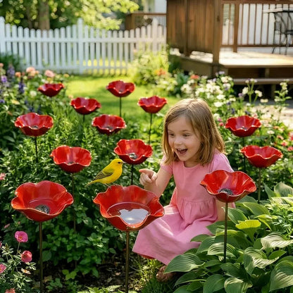 50 % DE RÉDUCTION | BloomNest™ Fleur Métallique Artisanale – Donnez Vie À Votre Jardin [Dernier Jour De Promotion]