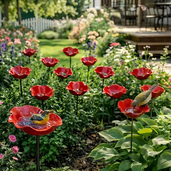 50 % DE RÉDUCTION | BloomNest™ Fleur Métallique Artisanale – Donnez Vie À Votre Jardin [Dernier Jour De Promotion]