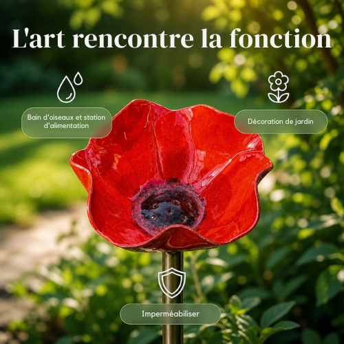 50 % DE RÉDUCTION | BloomNest™ Fleur Métallique Artisanale – Donnez Vie À Votre Jardin [Dernier Jour De Promotion]