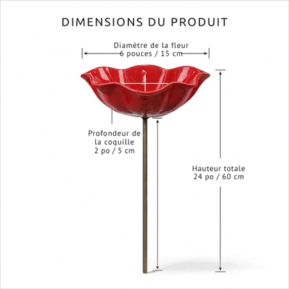 50 % DE RÉDUCTION | BloomNest™ Fleur Métallique Artisanale – Donnez Vie À Votre Jardin [Dernier Jour De Promotion]