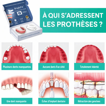 BrightFit™ | Le sourire parfait et instantané, sans douleur ni rendez-vous