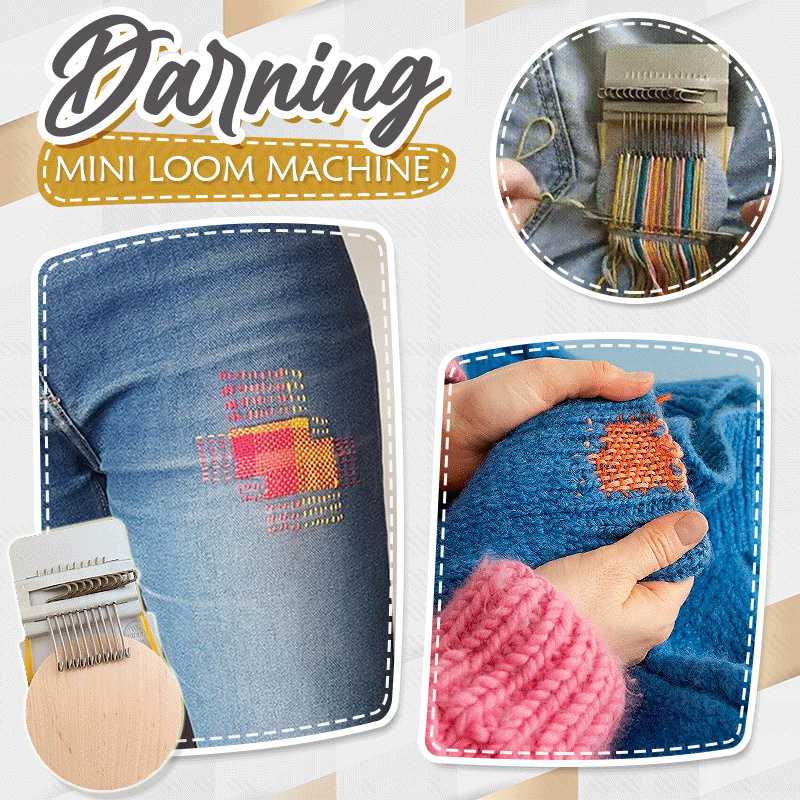 1+1 GRATUIT | Appareil de tissage à aiguille et fil MagicStitch™ Mini DIY