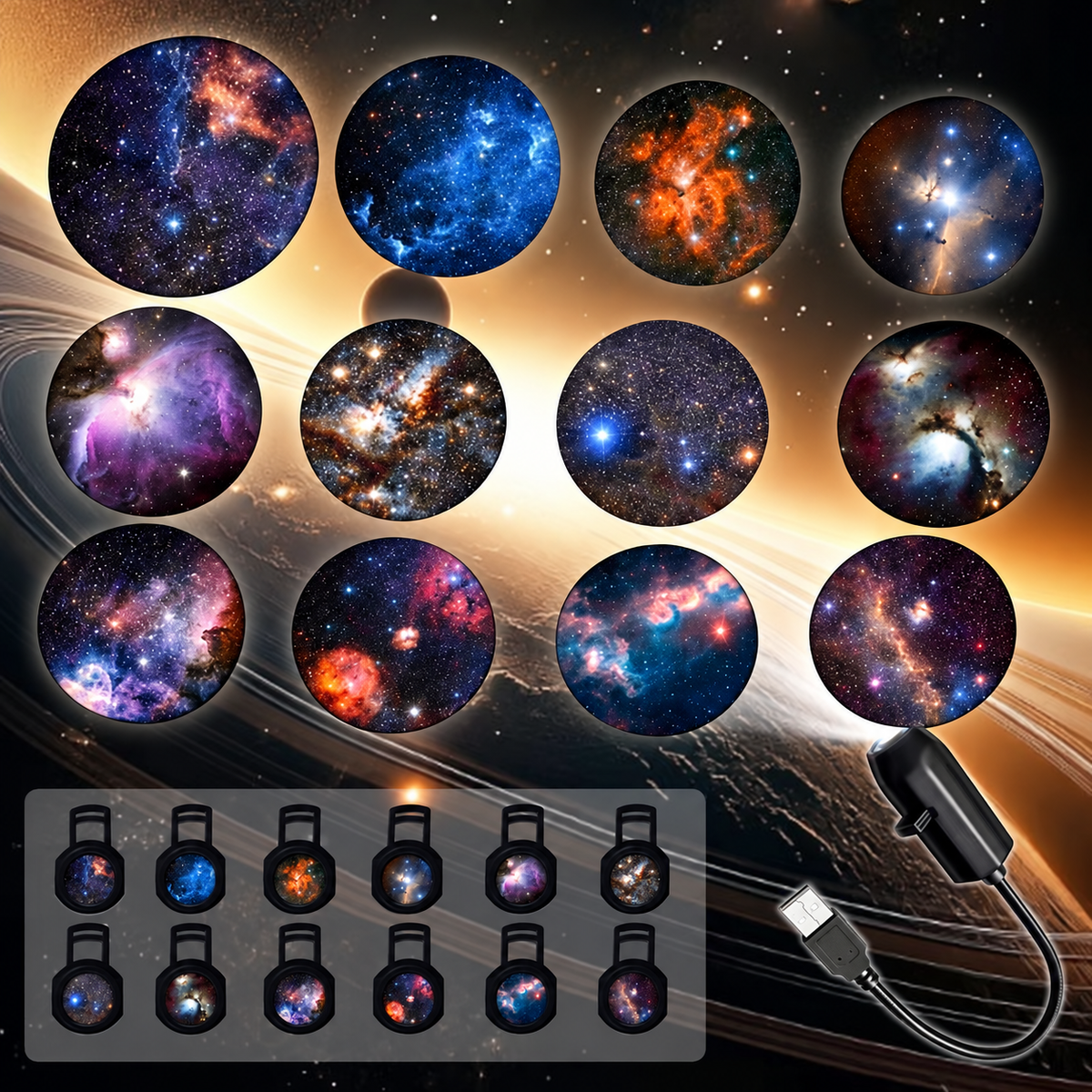StarryMagic™ | Projecteur HD de Noël aux effets lumineux magiques 🎄🌟