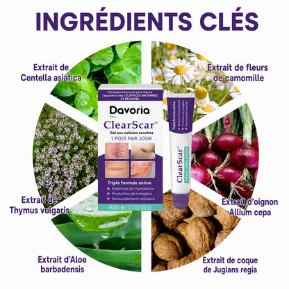 ClearScar™ | Rendez les cicatrices visibles plus lisses et moins apparentes
