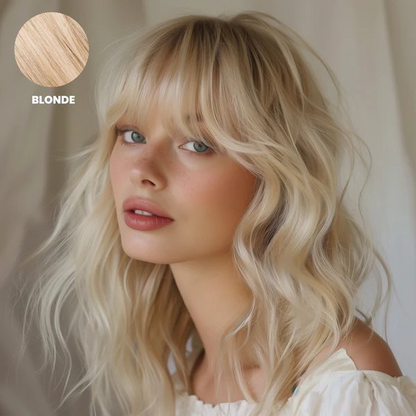 Dernière Chance : -50 % 🔥 | BangBella™ Frange Clip-in en 100 % Cheveux Naturels