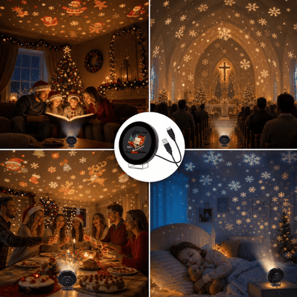 StarryMagic™ | Projecteur HD de Noël aux effets lumineux magiques 🎄🌟