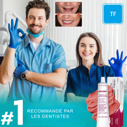 DentGrip™ | Un sourire solide, sûr et sans souci toute la journée - Science Factory FR