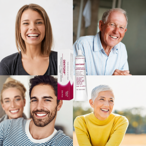 DentGrip™ | Un sourire solide, sûr et sans souci toute la journée - Science Factory FR
