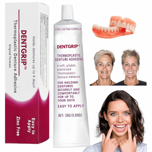 DentGrip™ | Un sourire solide, sûr et sans souci toute la journée - Science Factory FR