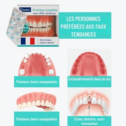 Dentiva™ – Le sourire parfait et immédiat, sans douleur et sans rendez vous