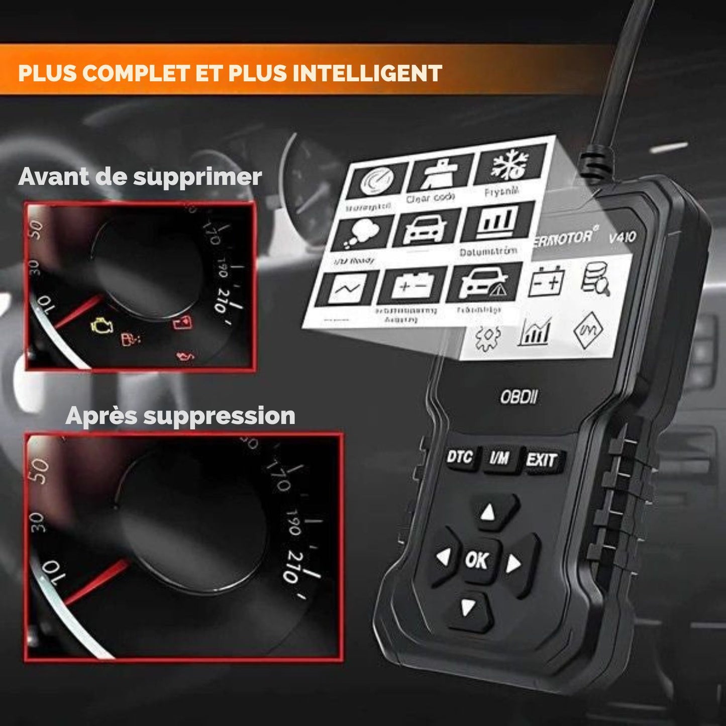 DiagnoPro™ | Scanner de diagnostic OBD2 pour une détection rapide des pannes et un diagnostic précis du véhicule