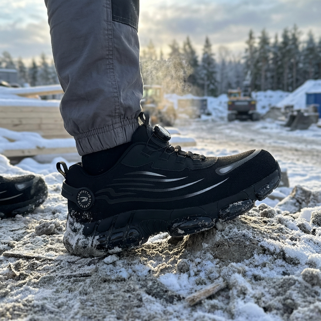 AeroSafe™ S3 Air – Chaussures de sécurité ultralégères avec embout en acier et fermeture à molette