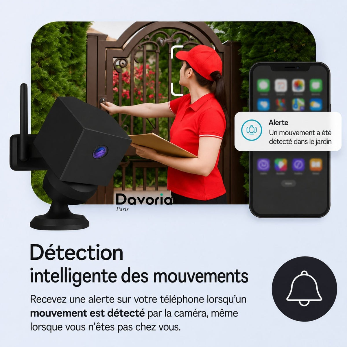 FortiCam™ | Toujours protégé, même sans Internet ni électricité