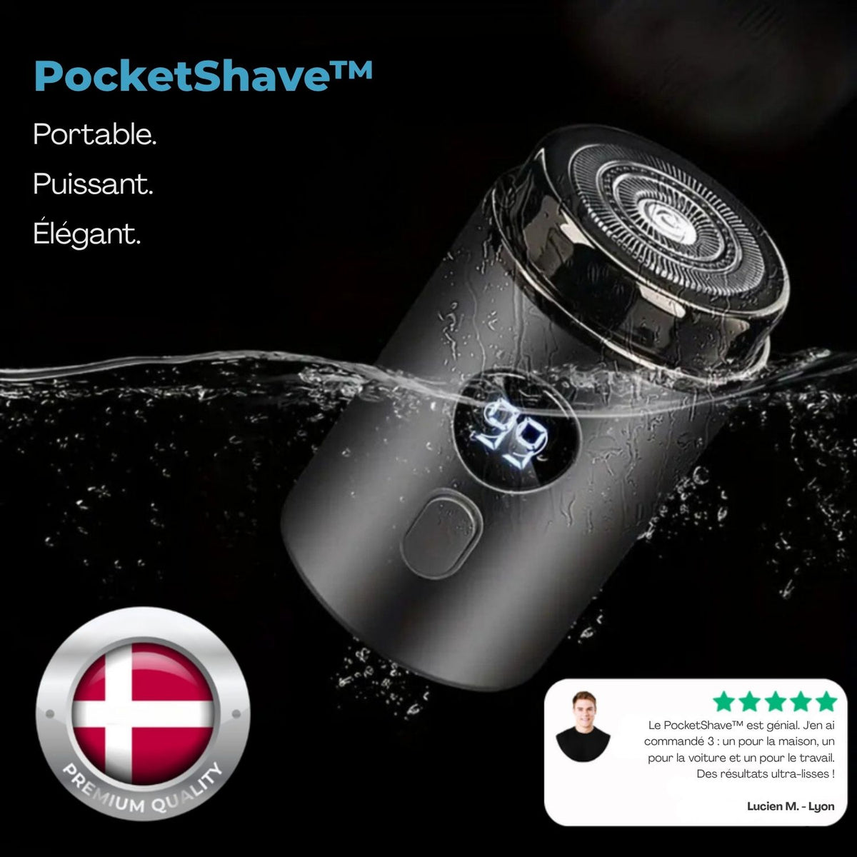 PocketShave™ | Dites adieu aux poils et aux rasages compliqués – où que vous soyez