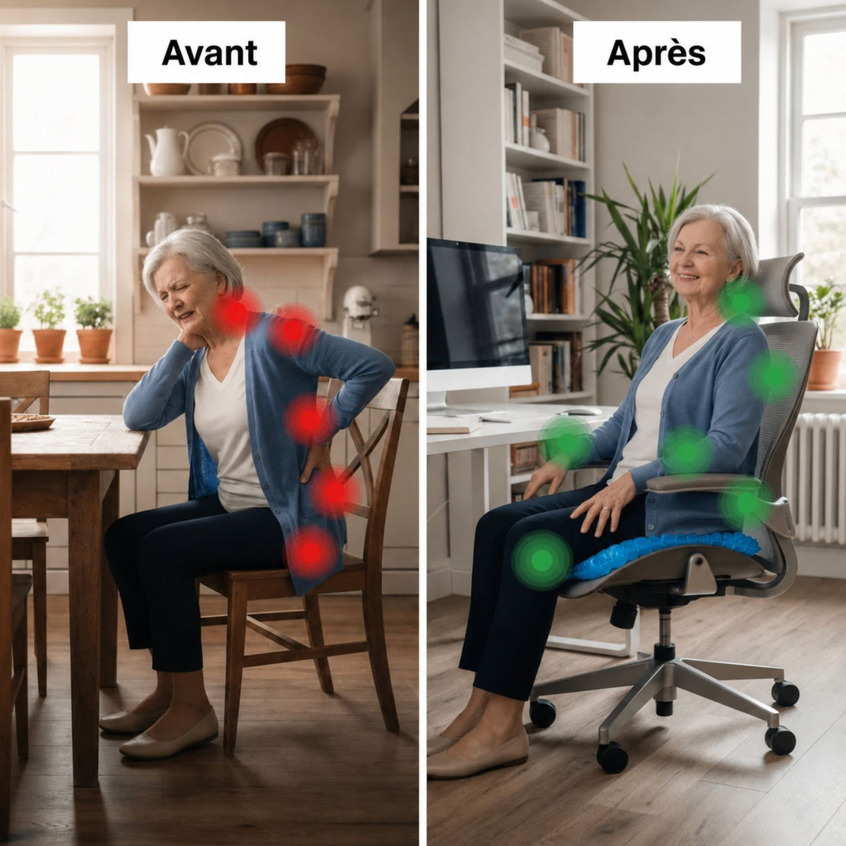 GelCushion Pro™ | Asseyez-vous plus confortablement chaque jour