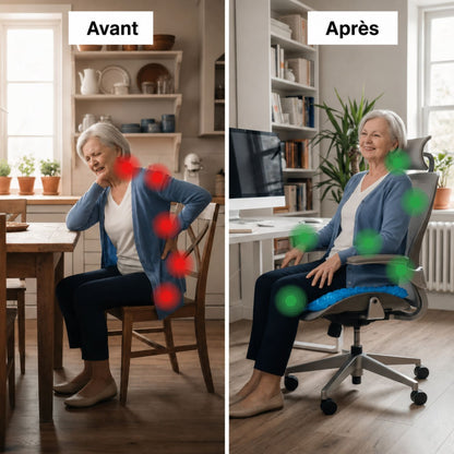 GelCushion Pro™ | Asseyez-vous plus confortablement chaque jour