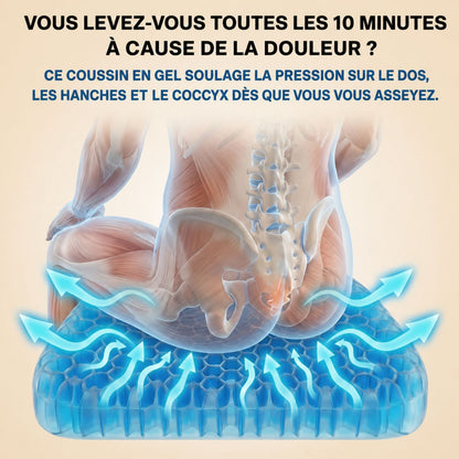 GelCushion Pro™ | Asseyez-vous plus confortablement chaque jour