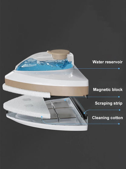 Lave-vitres magnétique - Le lavage des vitres n'a jamais été aussi facile! - Science Factory FR