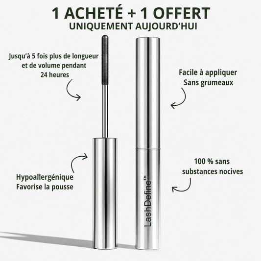 LashDefine™ | Peigne métallique pour des cils sublimés et longue tenue