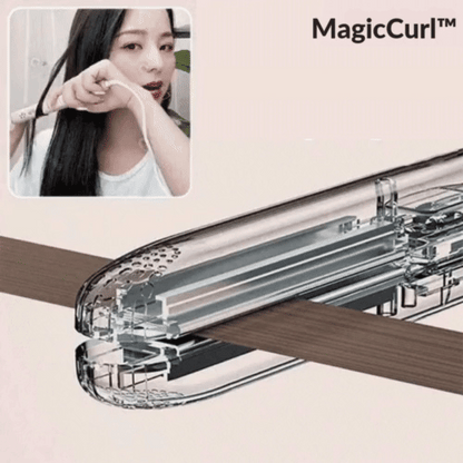 MagicCurl™ - Outil de Coiffage 2-en-1 Compact