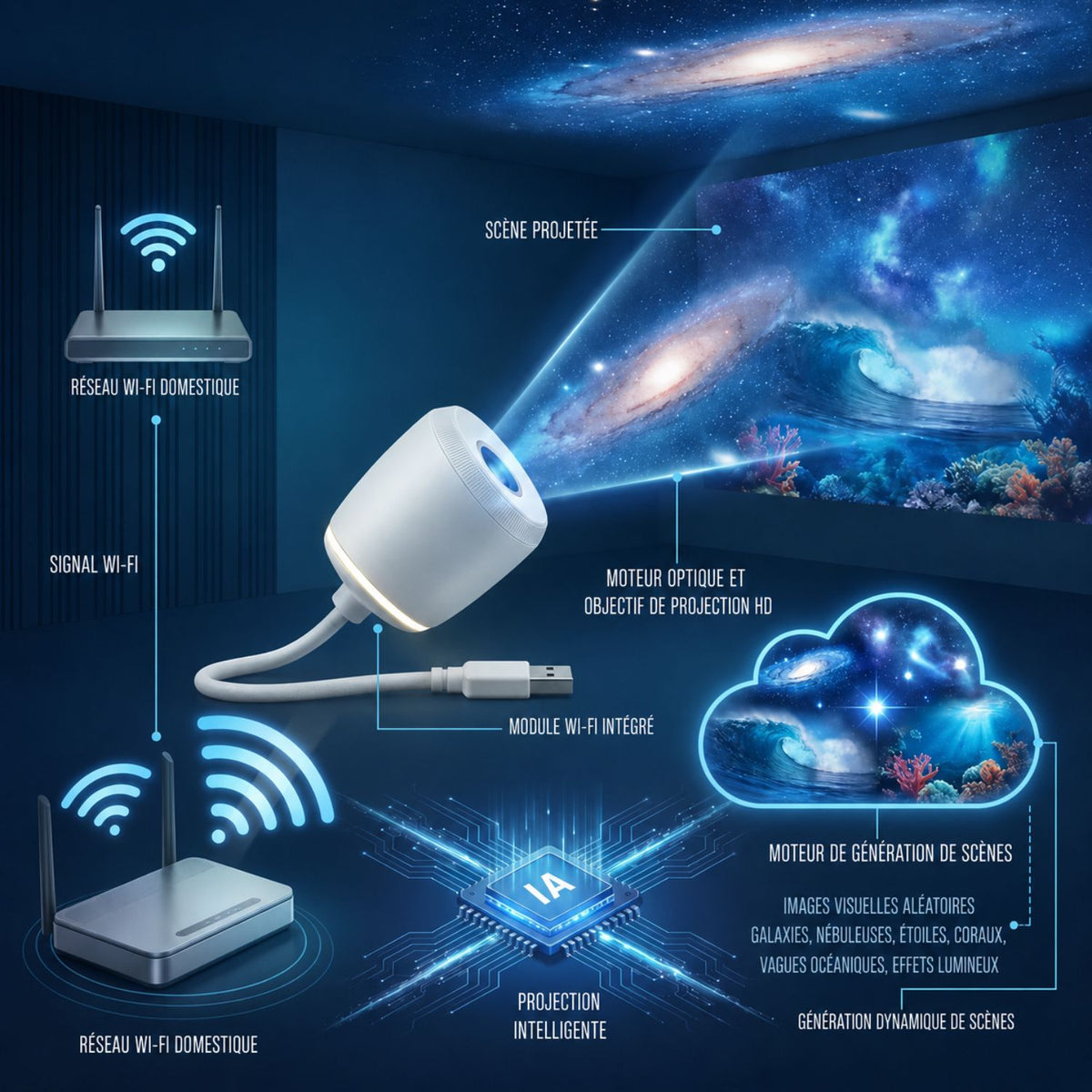 MagicOrbit™ | Transformez n’importe quelle pièce en une expérience magique en quelques secondes