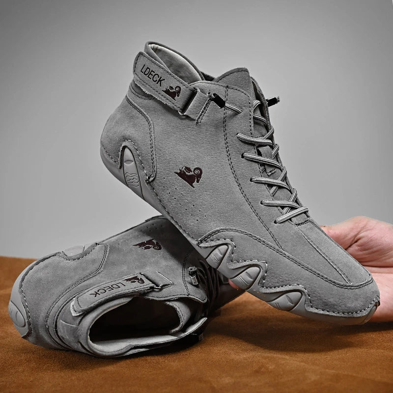 ComfortStep™ - Chaussure Pieds Nus en Cuir Véritable avec Confort Ultime et Semelle Antidérapante