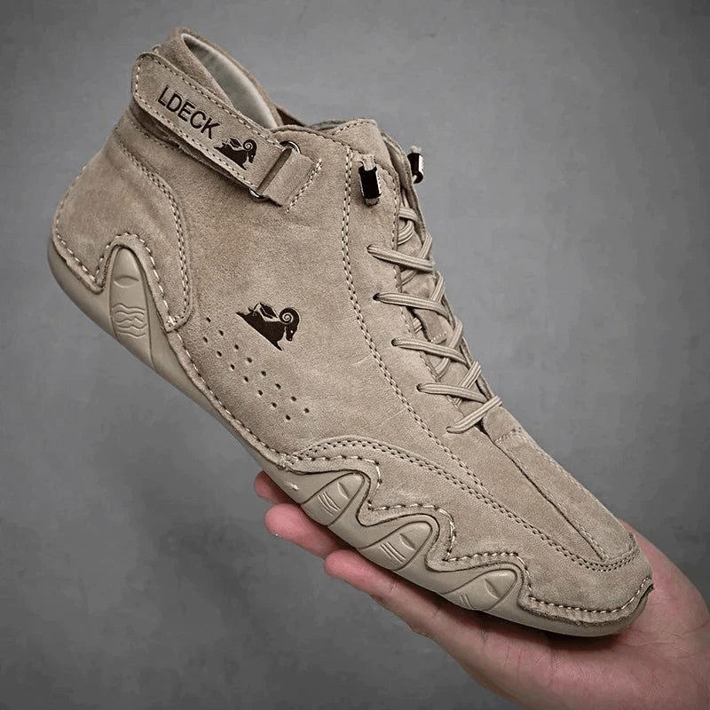 ComfortStep™ - Chaussure Pieds Nus en Cuir Véritable avec Confort Ultime et Semelle Antidérapante
